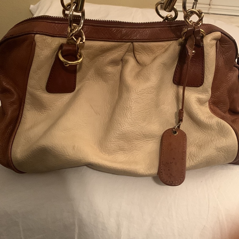 Beautiful Cynthia Rowley Leather Satchet (#16) - Picture 3 of 8